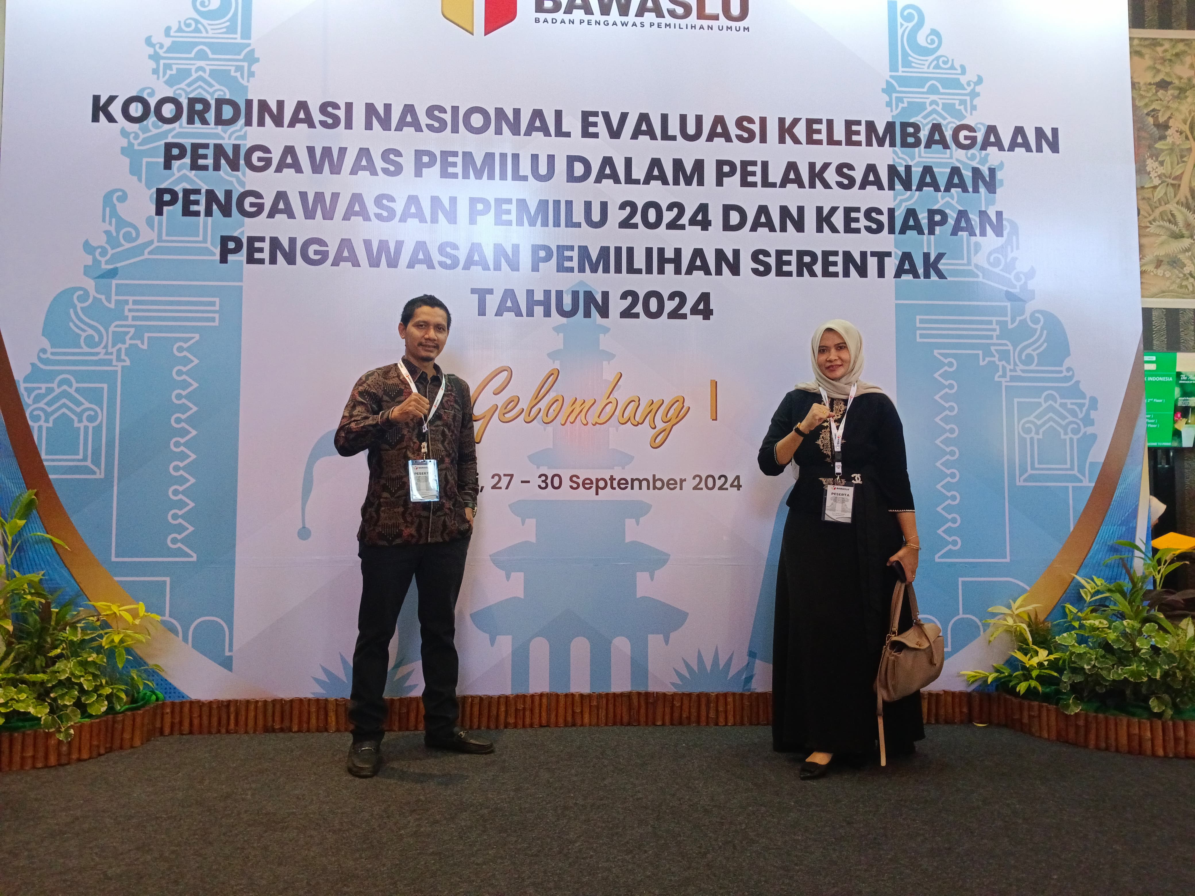 Koordinasi Nasional Evaluasi Kelembagaan Pemilu dalam Pelaksanaan Pengawasan Pemilu 2024 dan Kesiapan Pengawasan Pemilihan Serentak Tahun 2024