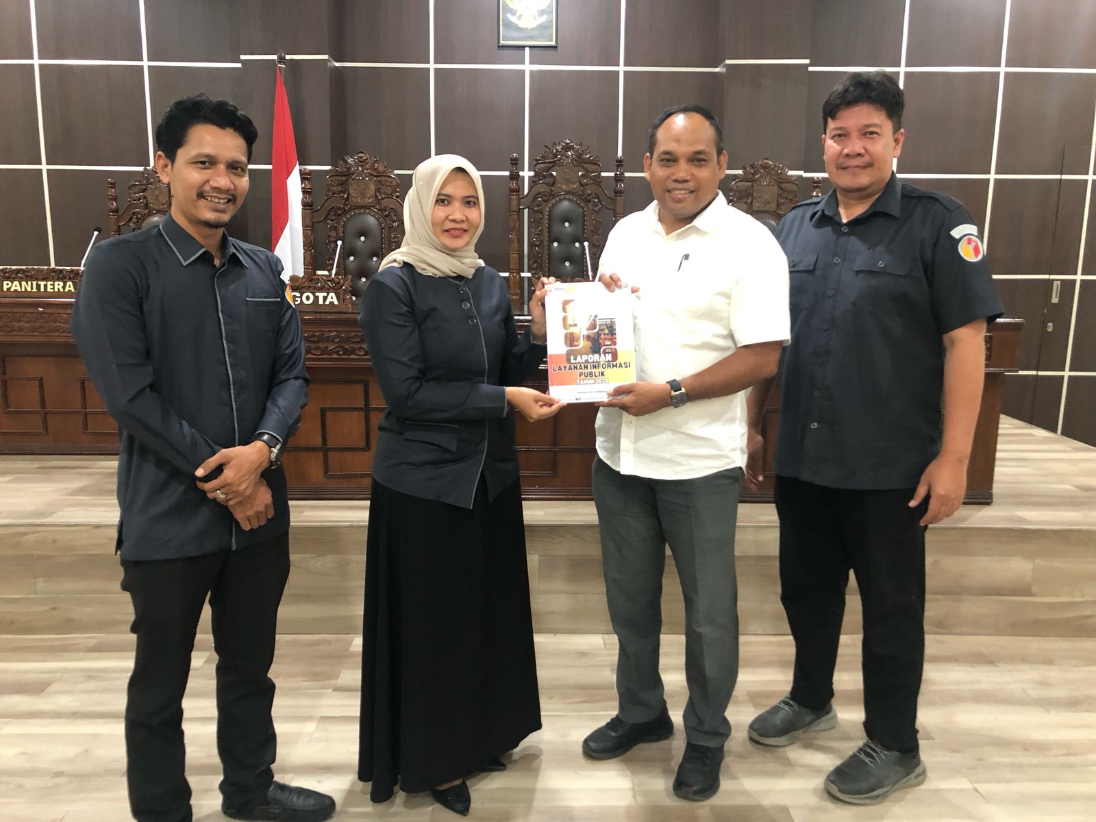 Penyerahan Laporan LIP Tahun 2024 ke KIA 