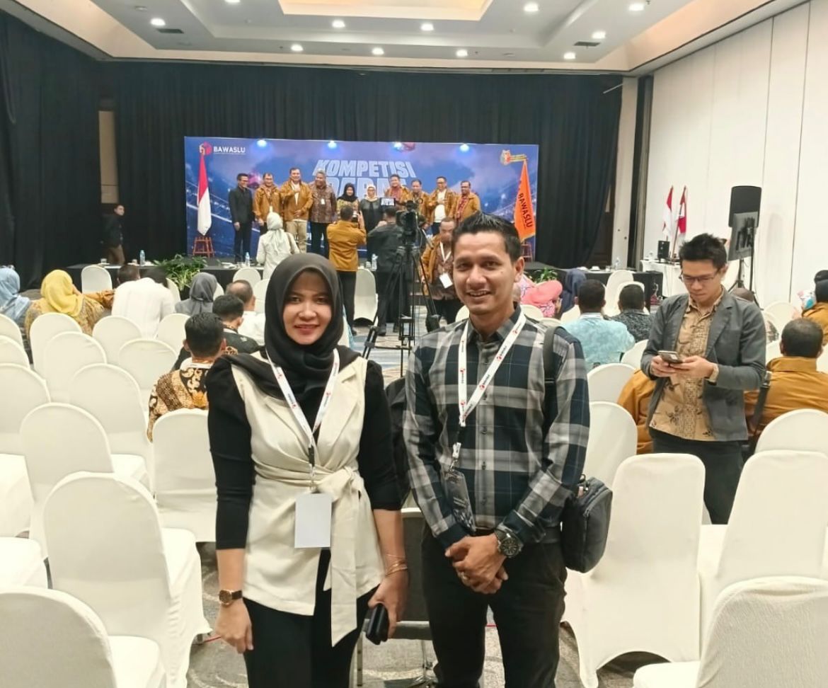 Panwaslih Banda Aceh Berpartisipasi dalam Kompetisi Debat Penegakan Hukum Pemilu 2024 di Jakarta