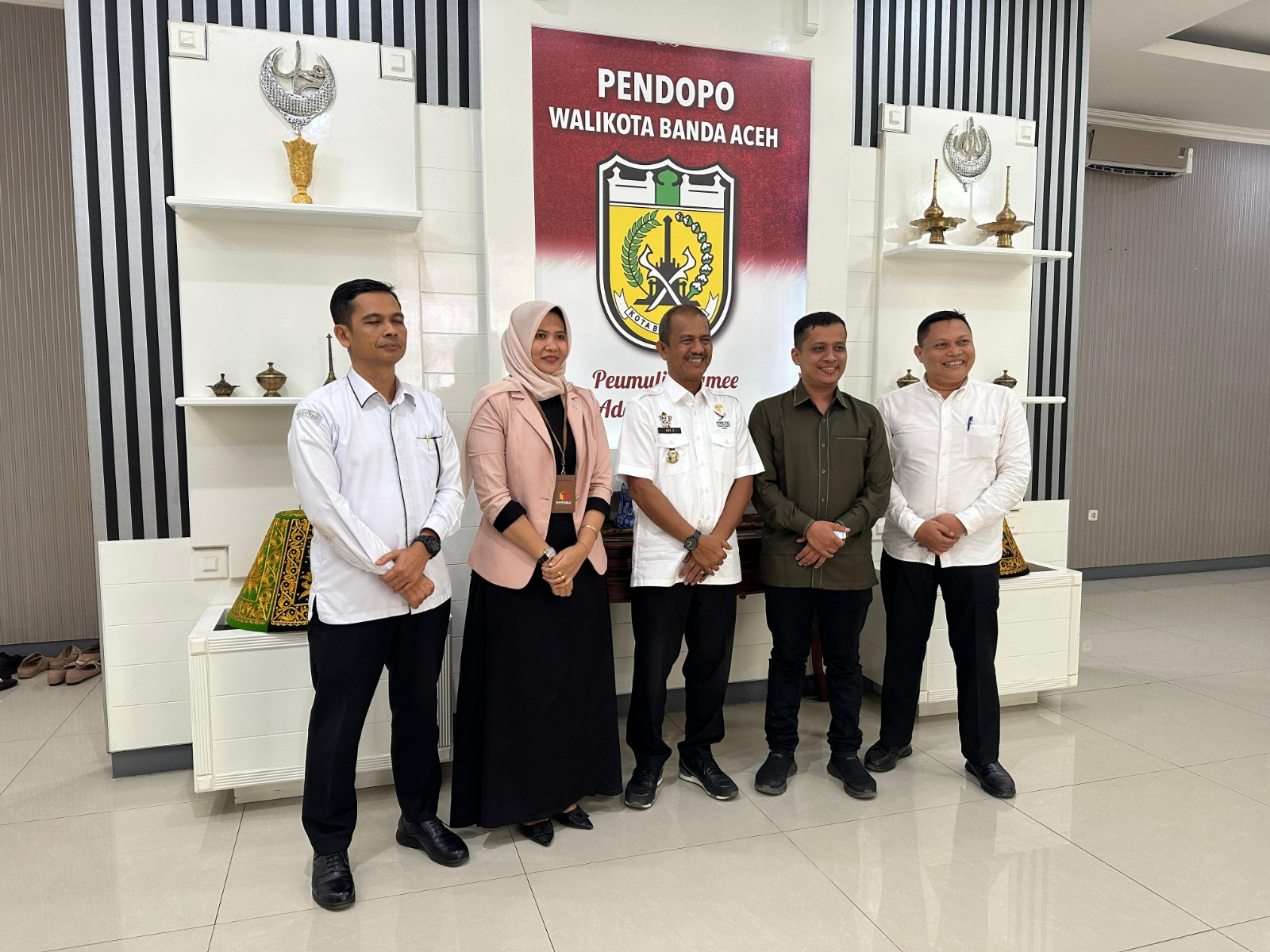 Panwaslih Kota Banda Aceh melaksanakan Audiensi ke Pendopo Walikota Banda Aceh
