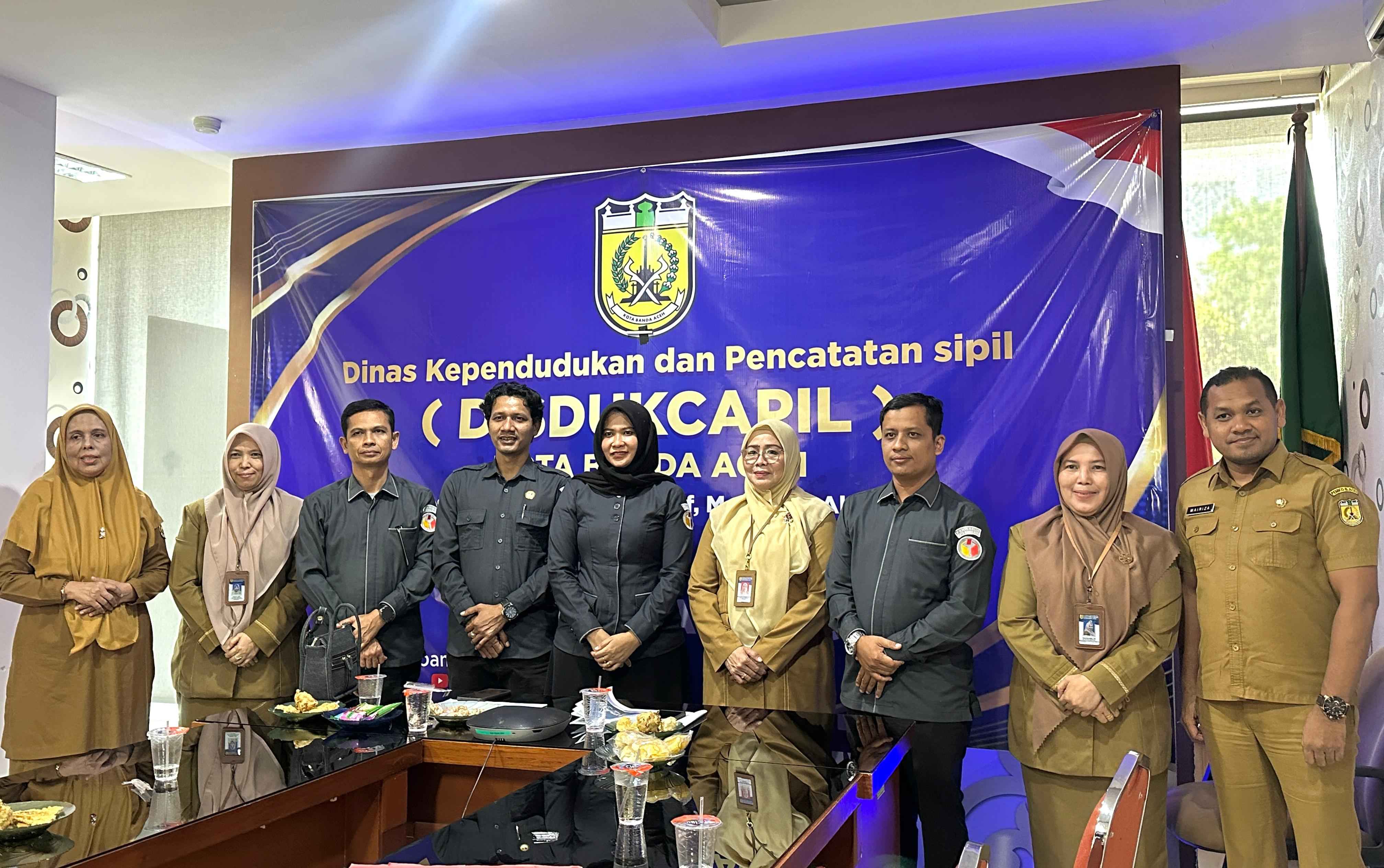 Panwaslih Kota Banda Aceh Koordinasi dengan Disdukcapil Terkait Pengawasan PDPB