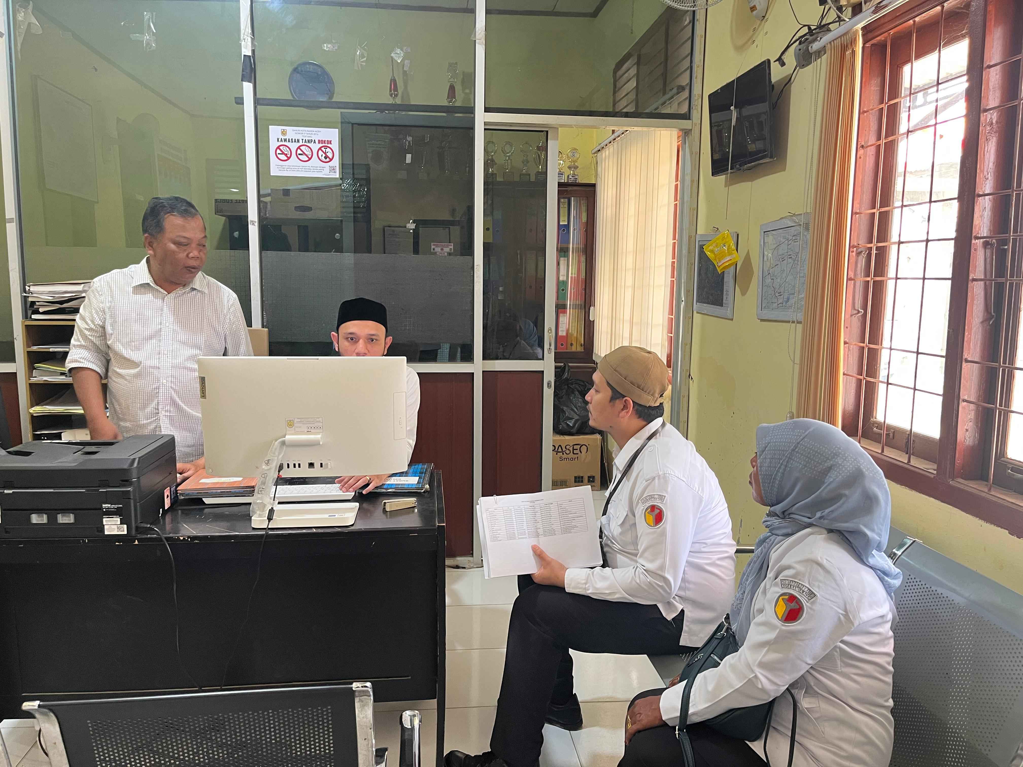 Bawaslu Kota Banda Aceh Lakukan Uji Petik Pengawasan Pemutakhiran Data Pemilih Berkelanjutan