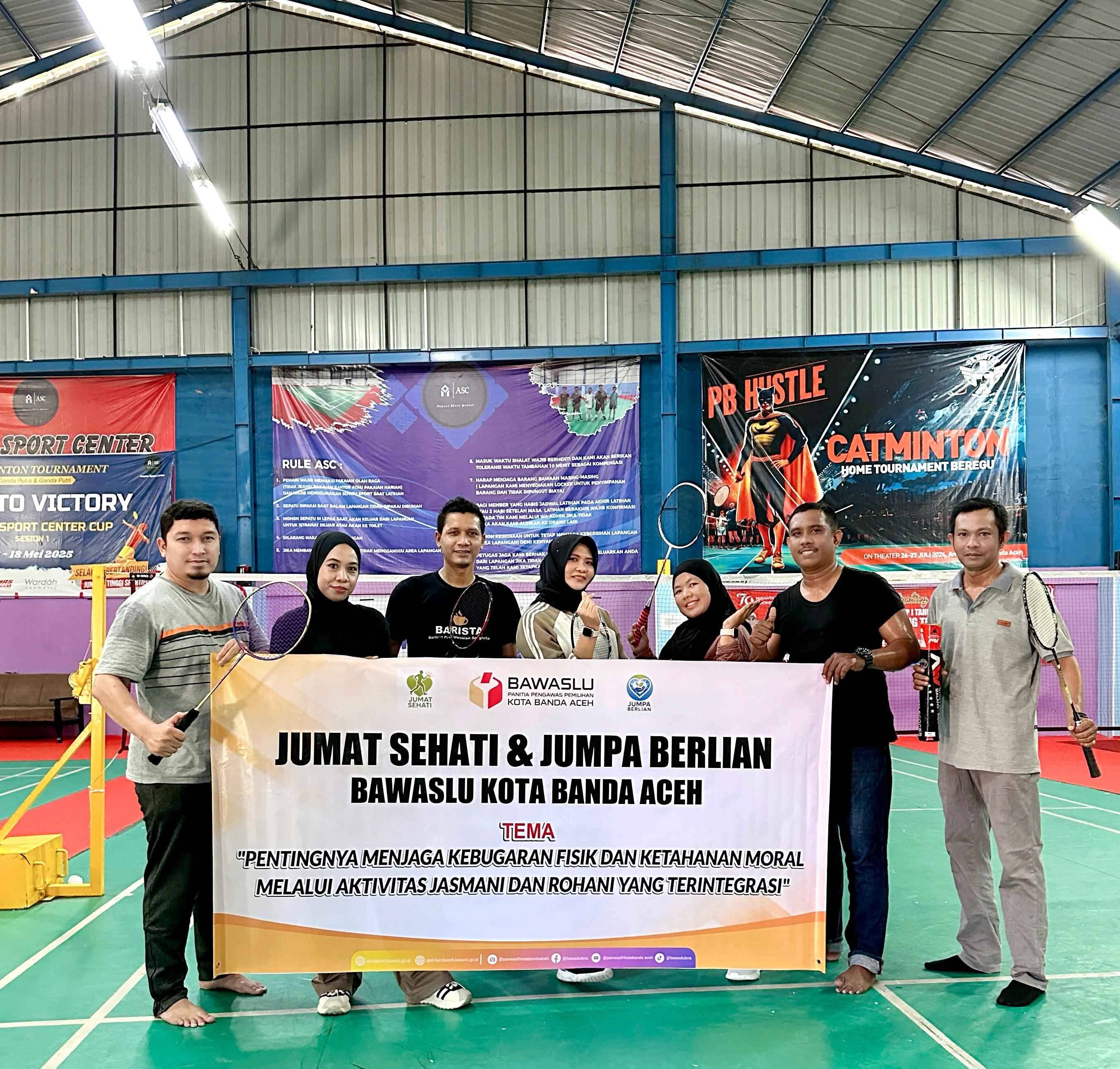 Bawaslu Kota Banda Aceh Laksanakan Kegiatan Jumat Sehati