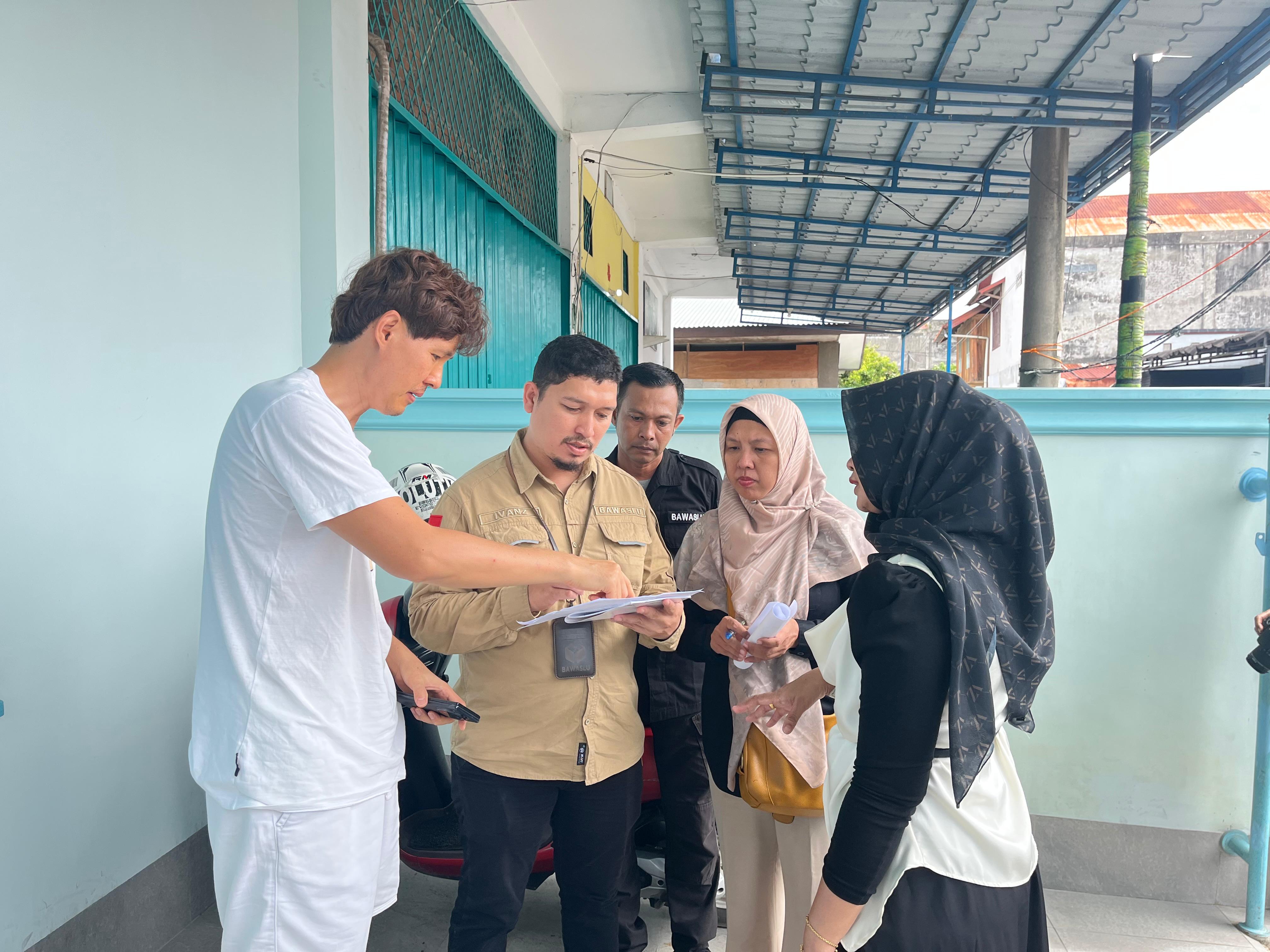 Bawaslu Kota Banda Aceh Laksanakan Pengawasan Coklit Terbatas PDPB Triwulan IV Tahun 2025