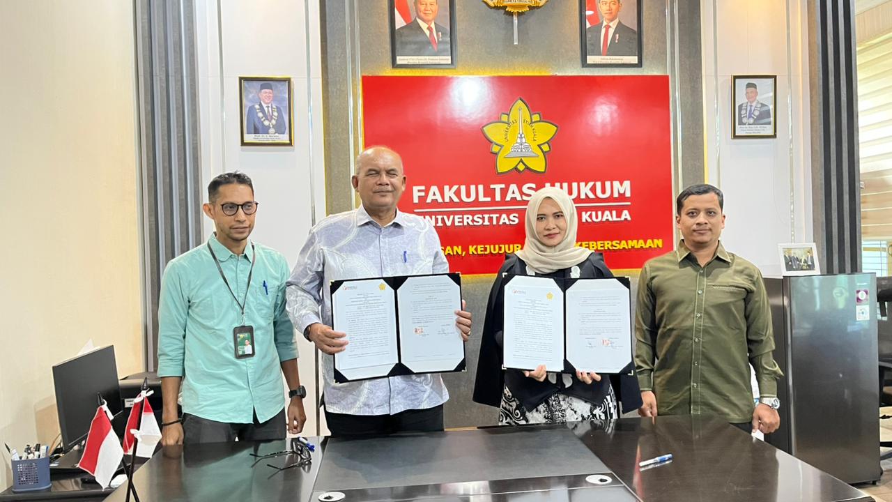 Bawaslu Kota Banda Aceh dan Fakultas Hukum USK Teken Perjanjian Kerja Sama