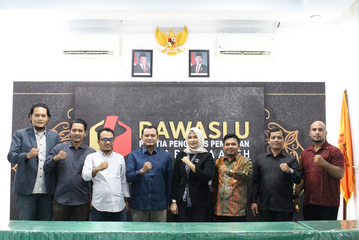 Bawaslu dan KIP Kota Banda Aceh Perkuat Koordinasi Pemutakhiran Data Pemilih Berkelanjutan Triwulan II Tahun 2026
