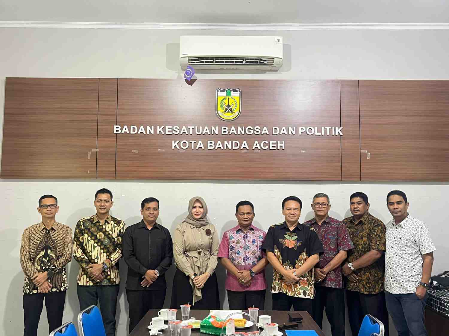 Bawaslu Kota Banda Aceh Lakukan Audiensi dan Silaturahmi dengan Kepala Kesbangpol Kota Banda Aceh