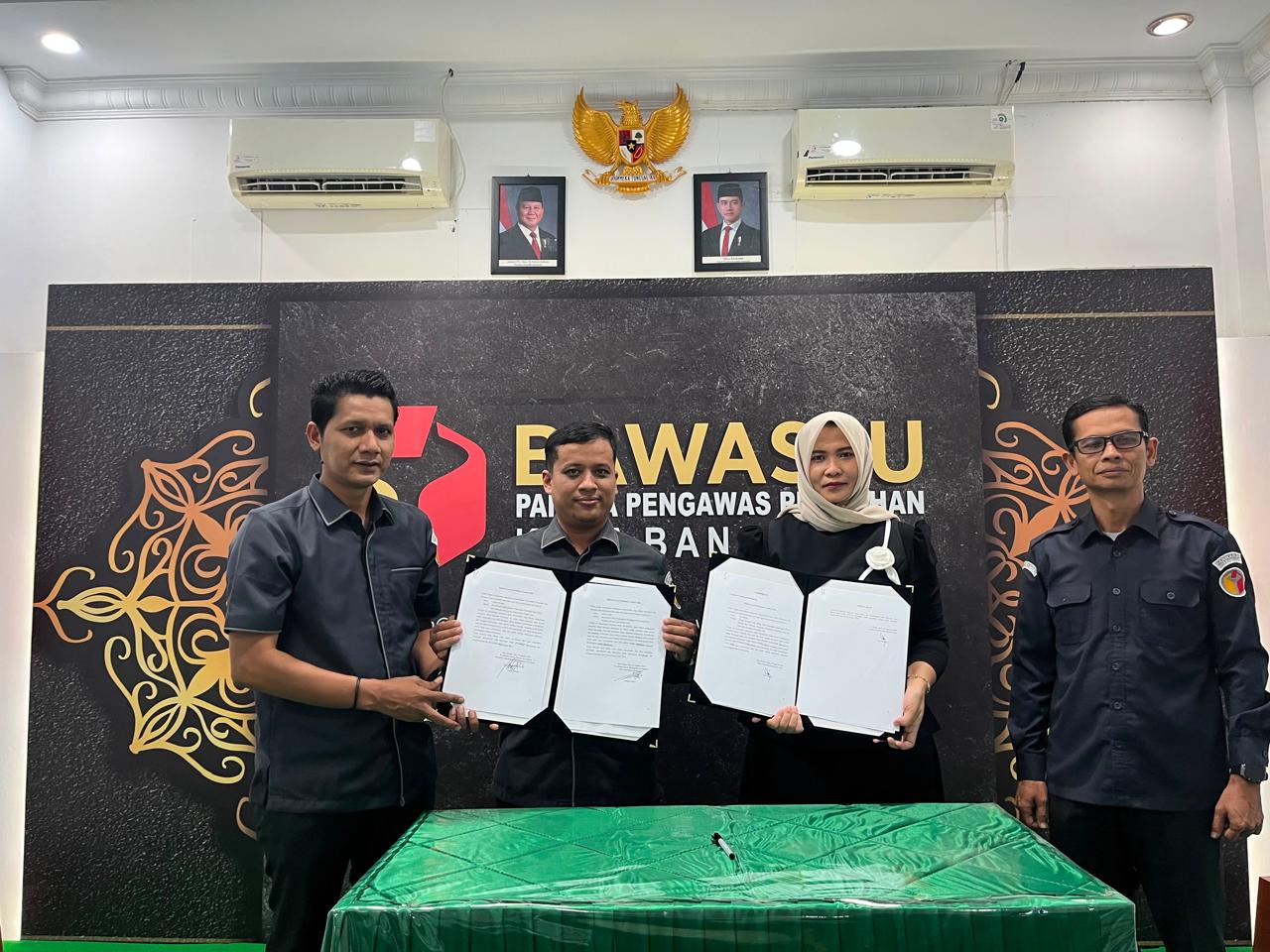 Bawaslu Kota Banda Aceh Tandatangani Indikator Kinerja Utama Tahun 2026