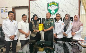 Silahturahmi Bawaslu Kota Banda Aceh dan Kodim 0101/KBA