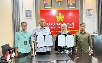 Bawaslu Kota Banda Aceh dan Fakultas Hukum USK Teken Perjanjian Kerja Sama