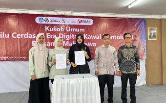 Bawaslu Kota Banda Aceh Perkuat Kolaborasi dengan Politeknik Kutaraja melalui Penandatangan MoU dan Kuliah Umum Interaktif