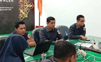 Bawaslu Kota Banda Aceh Dorong Pemanfaatan AI dalam Pengelolaan Layanan Hukum