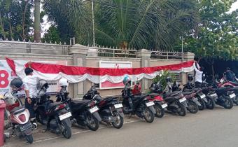 Sambut HUT Ke-81 Kemerdekan RI, Bawaslu Kota Banda Aceh Semarakkan Kantor dengan Bendera Merah Putih